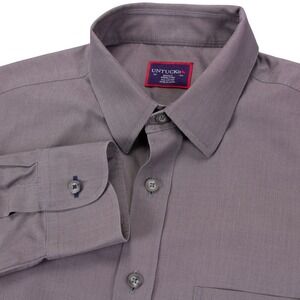 UNTUCKit Sangiovese Shirt Mens‎ S Gray Wrinkle Free Cotton Long Sleeve